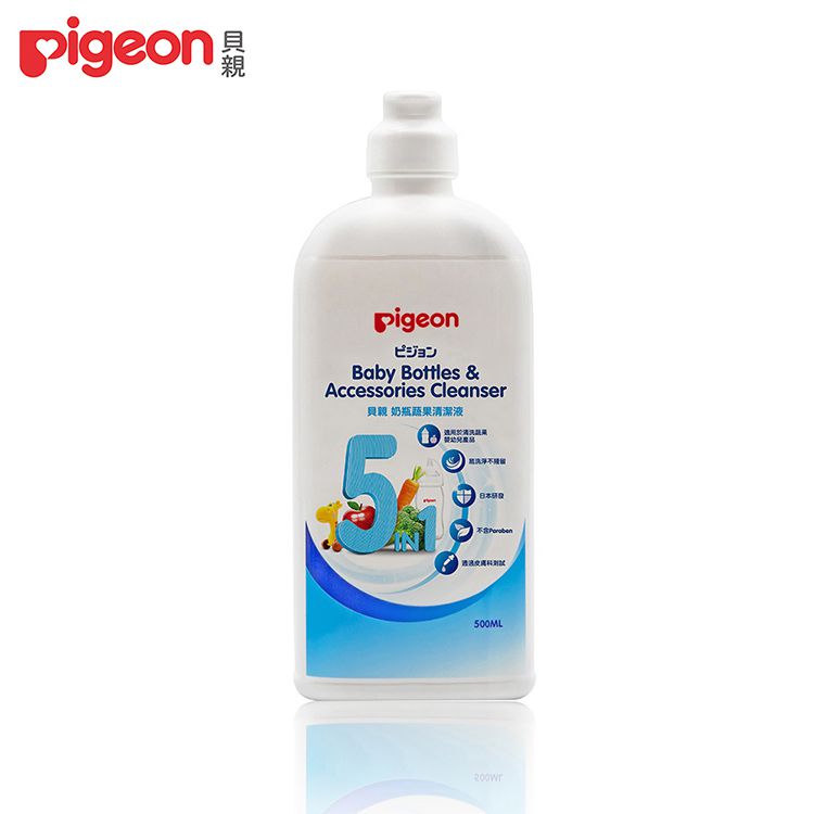 貝親 Pigeon - 奶瓶蔬果清潔液瓶裝-500ml