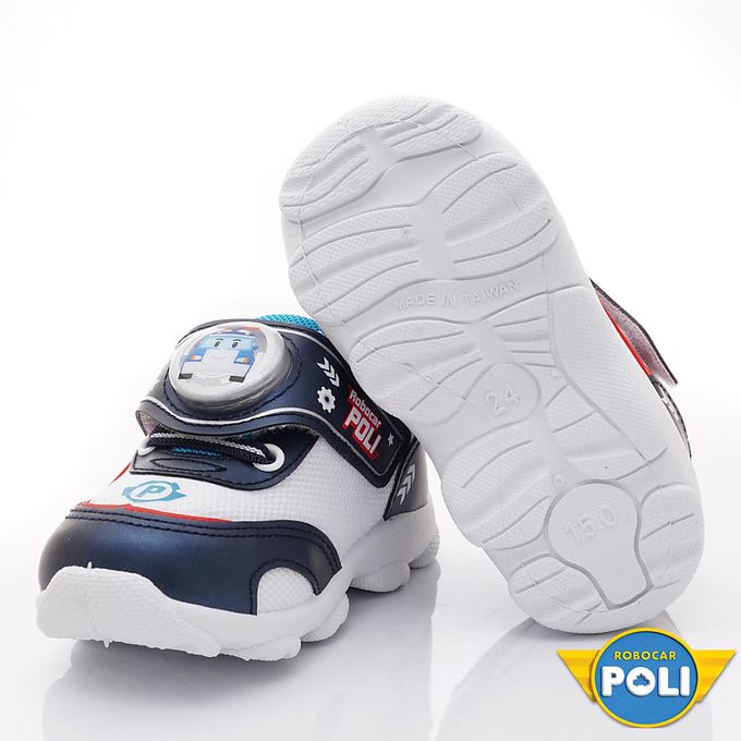 POLI電燈運動鞋-POKX34126藍(中小童)-運動鞋-藍