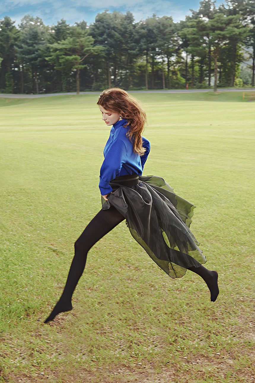 韓國 LOVLOY - 石墨烯彈力包覆機能美型瘦腿褲-高腰 (FREE)