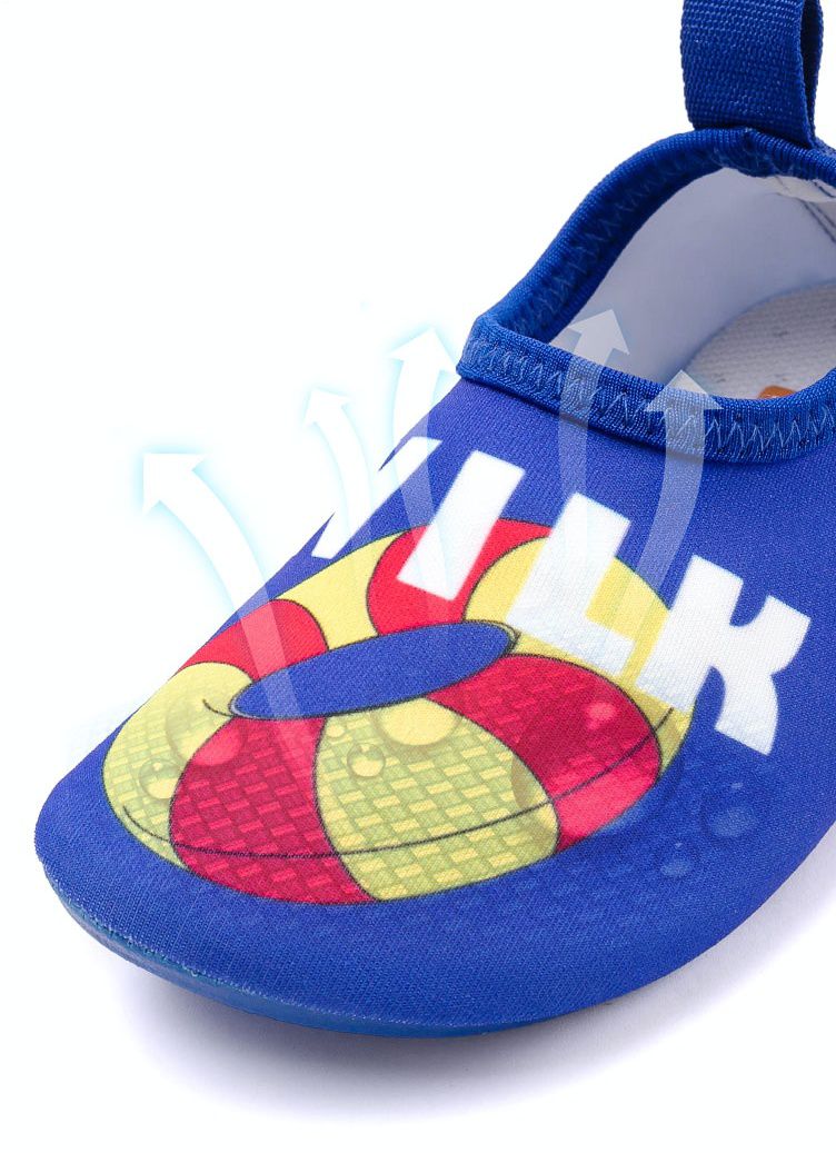 韓國 OZKIZ - 輕量/防滑兒童沙灘鞋/戲水鞋-布萊德理髮廳-藍