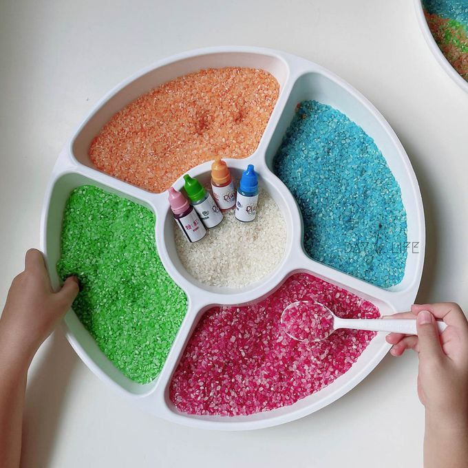 玩玩 Play - 韓國分格多用感官盆-分分盆_方方 (長29cm寬40cm深度4cm)