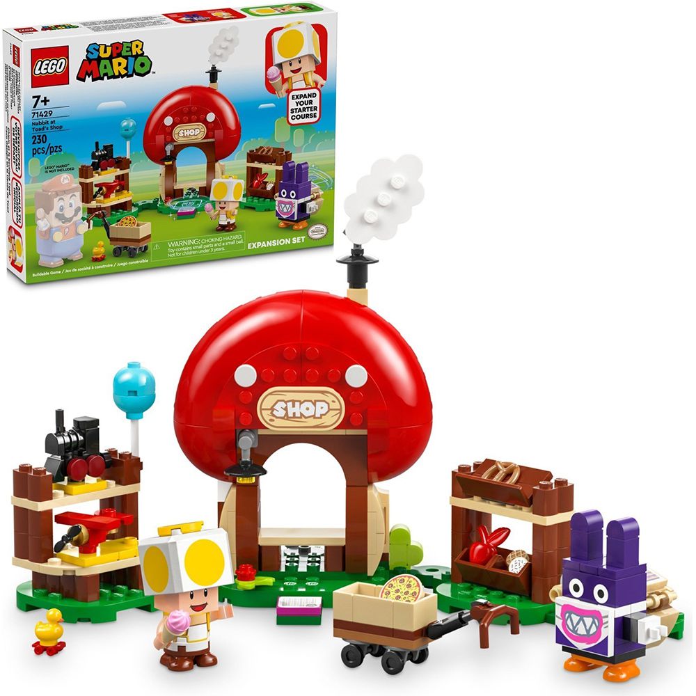 樂高 LEGO - LEGO樂高 LT71429 Super Mario 瑪利歐系列 - 偷天兔和奇諾比奧商店