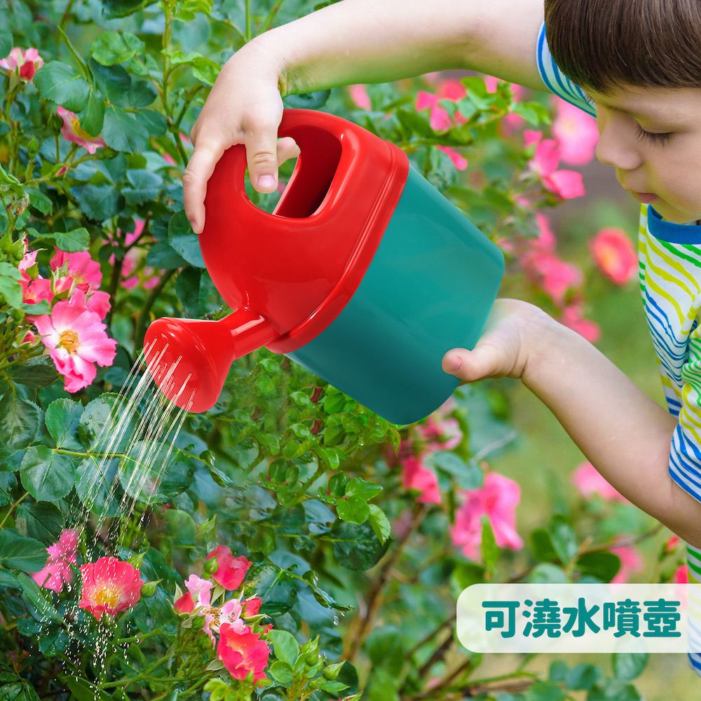 CuteStone - 兒童園藝小農夫與沙灘玩水套裝玩具