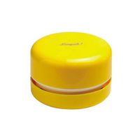 日本文具 SONIC - 電動桌面迷你吸塵器(紙屑/橡皮擦屑)-黃