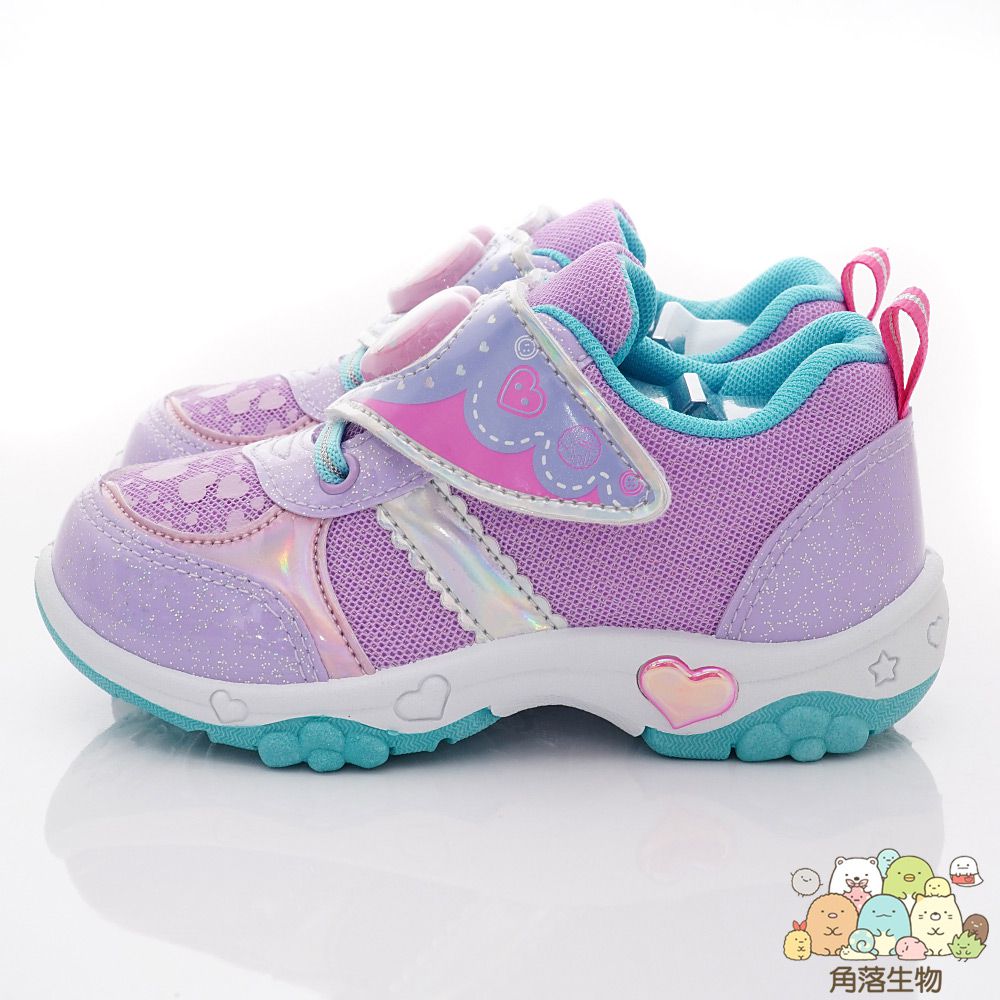 角落生物 - 台灣製角落生物電燈運動鞋(中小童段)-紫