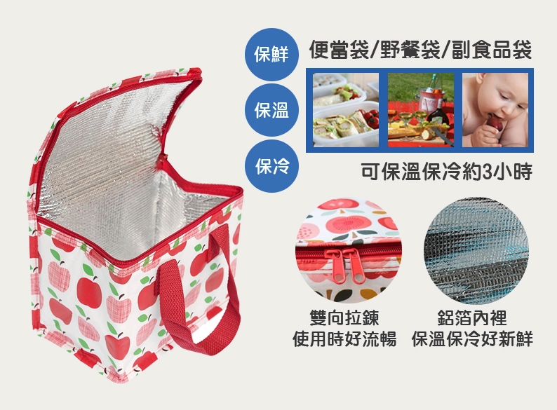 英國 Rex London - 環保保溫袋/保冷袋/便當袋/野餐袋-森林樂園