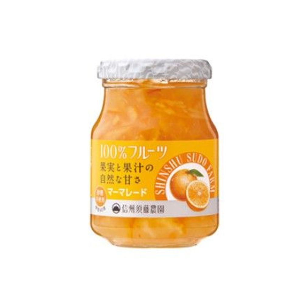 日本Sudo - 日本砂糖無添加果醬-橘子-185g