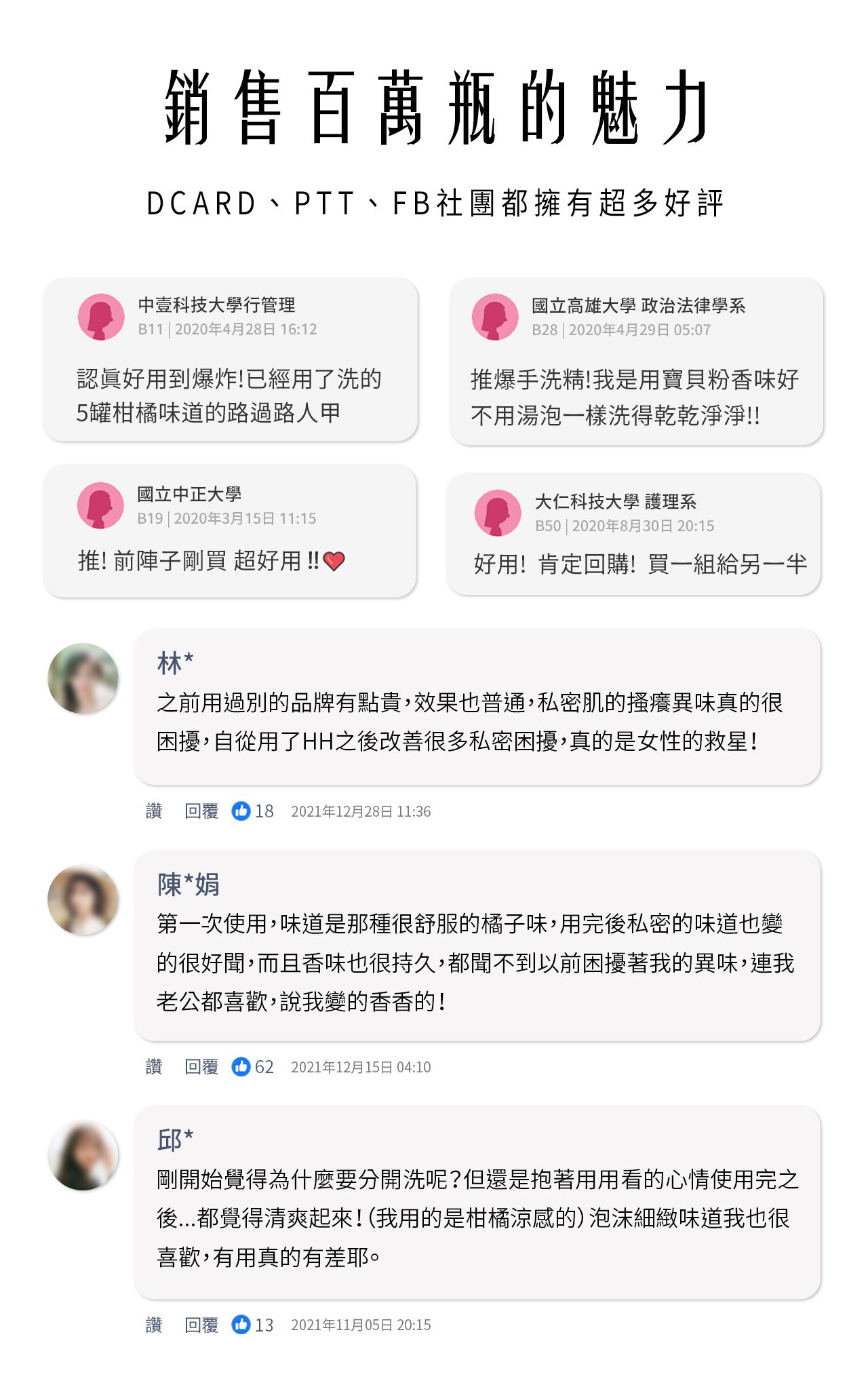 HH草本新淨界 - 私密植萃抗菌潔淨露-悠然木質-200ml