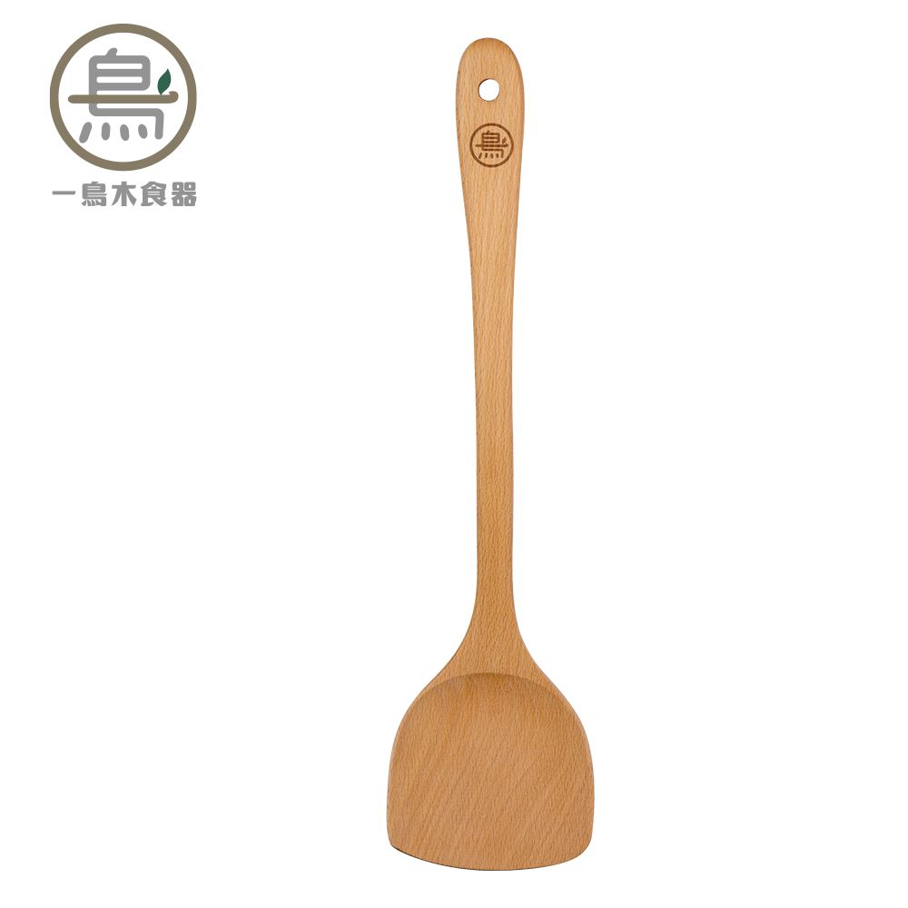 LMG - 日式不沾雪藏平底鍋-曜岩黑-28cm(含蓋)+日式木鏟超值組