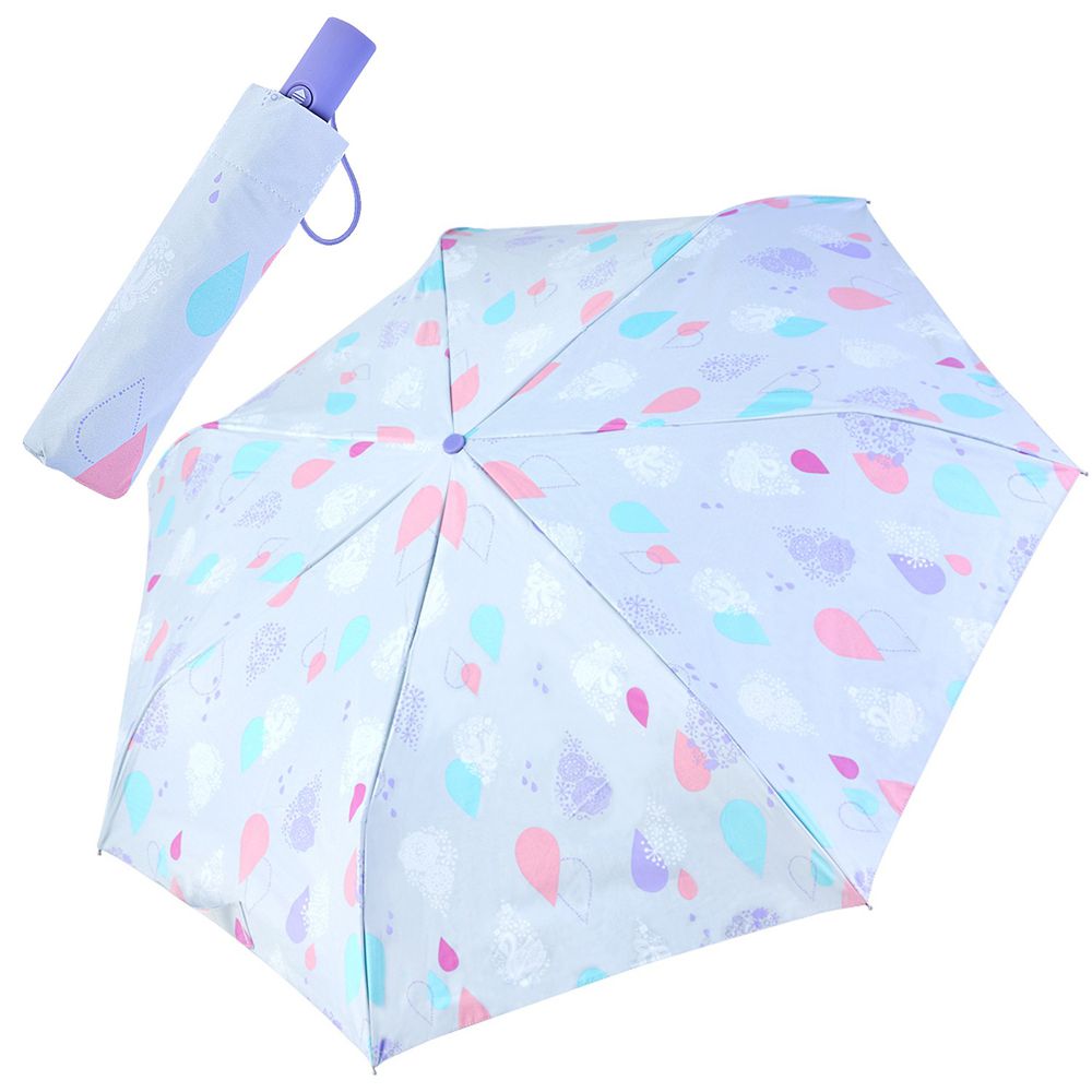 Rainstory - -8°降溫凍齡個人加大自動傘-天使的眼淚-自動開收傘