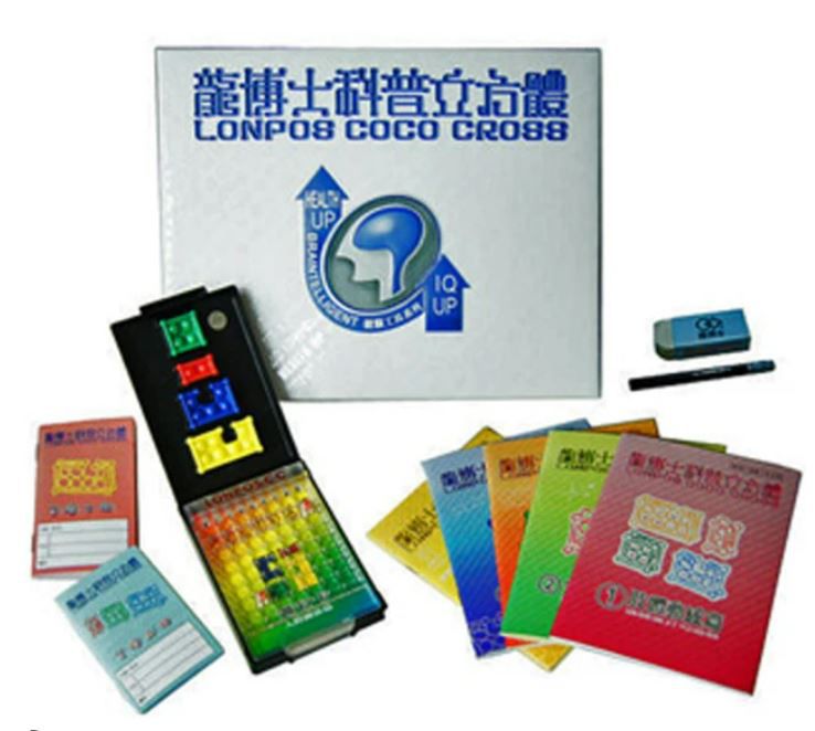 龍博士 - 益智拼盤套組-科普立方體-6Y+