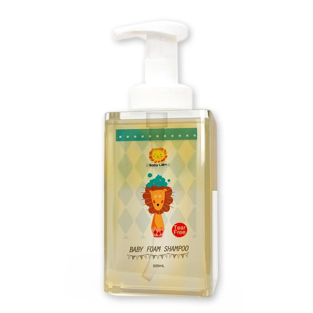獅子寶寶 - 獅子洗頭洗髮慕斯-500ml