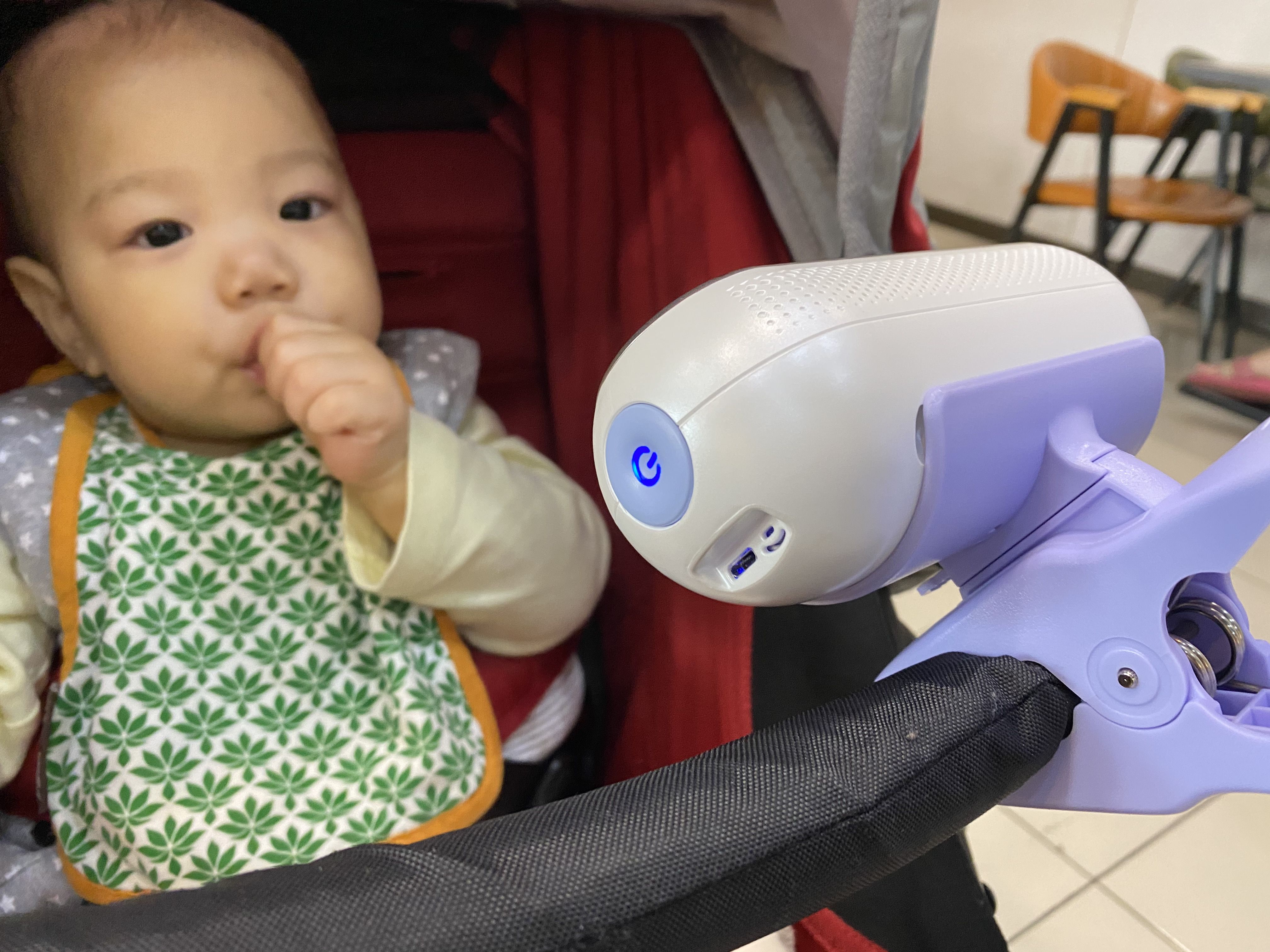 NELL&WELL 嬰兒攜帶型夾式空氣清淨機