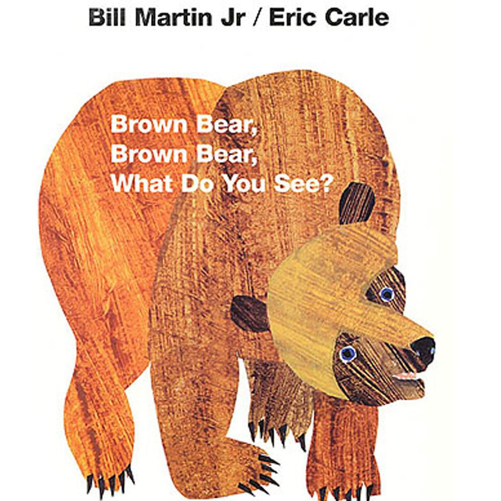 BROWN BEAR WHAT DO YOU SEE-艾瑞卡爾幼兒硬頁書-彩色 (12.5×17.5cm/硬頁/彩色/26頁)