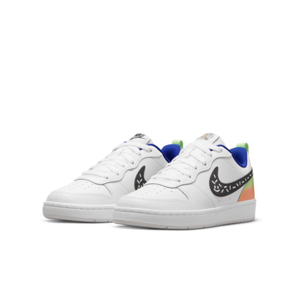 【NIKE】 - COURT BOROUGH LOW 2 (GS) 大童 運動休閒鞋-DV1367101