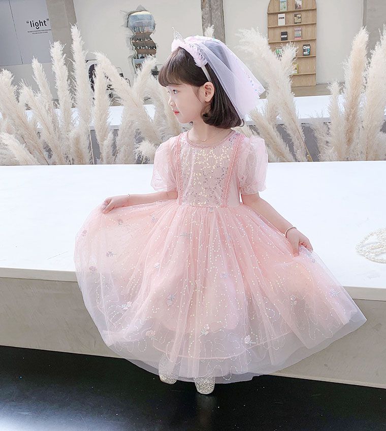 JB clothes - 21165F粉色公主風洋裝