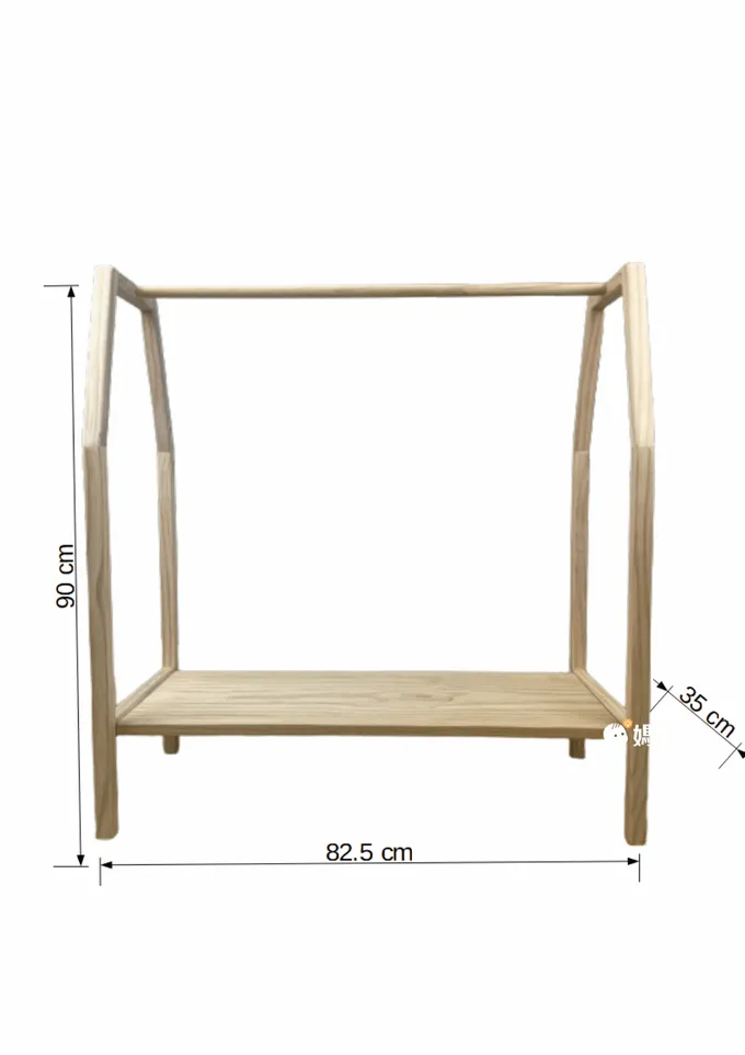 REAL 實木玩家 - 童衣架