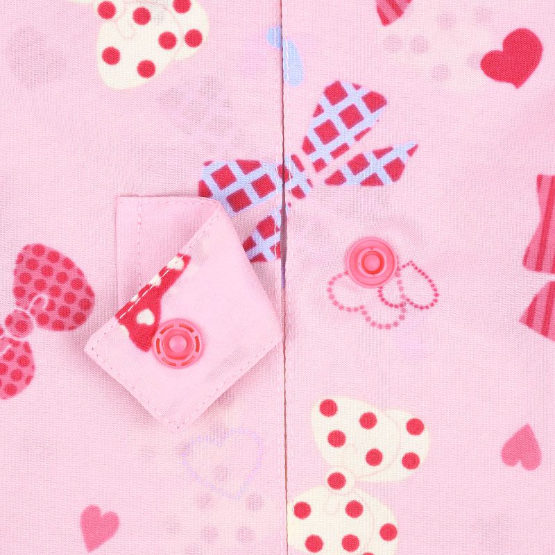 akachan honpo - 雨衣-蝴蝶結&愛心-粉紅色