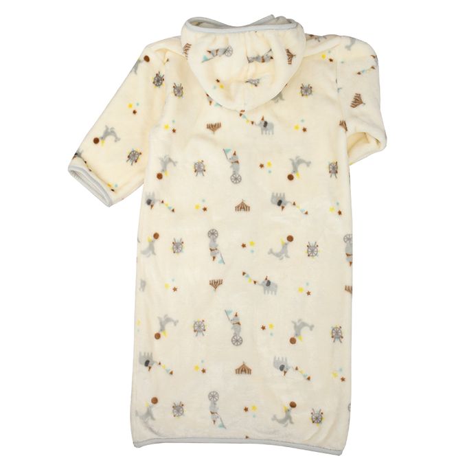 akachan honpo - 柔順可穿式毛毯-象牙白色 (100~110cm)