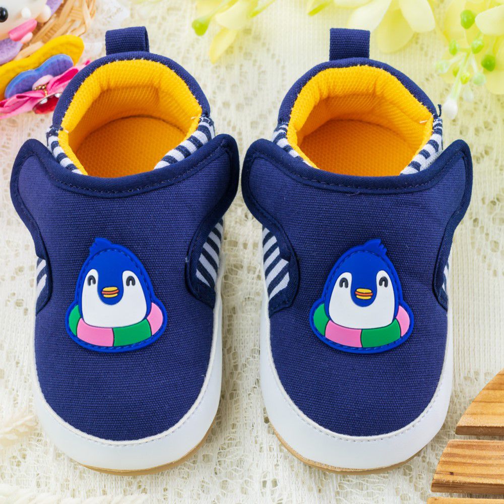 nikokids - 軟Q底學步鞋-藍色(SG568)