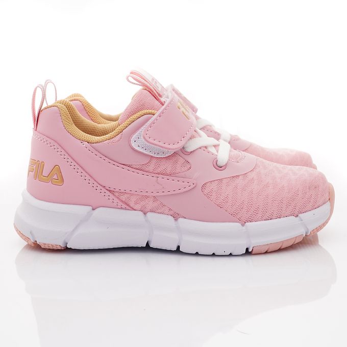 FILA - 輕量慢跑運動鞋-2-J430X-559粉金(中大童段)-運動鞋-粉金