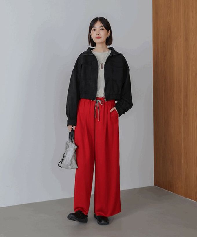 日本 Bab - 麂皮感立領率性口袋俐落外套-咖啡