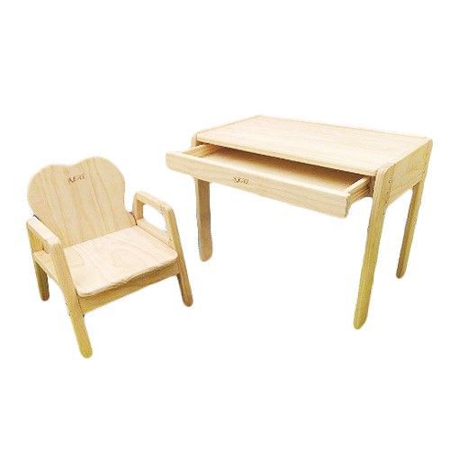 REAL 實木玩家 - mini 三階段成長型桌椅/兒童書桌椅-一桌一椅