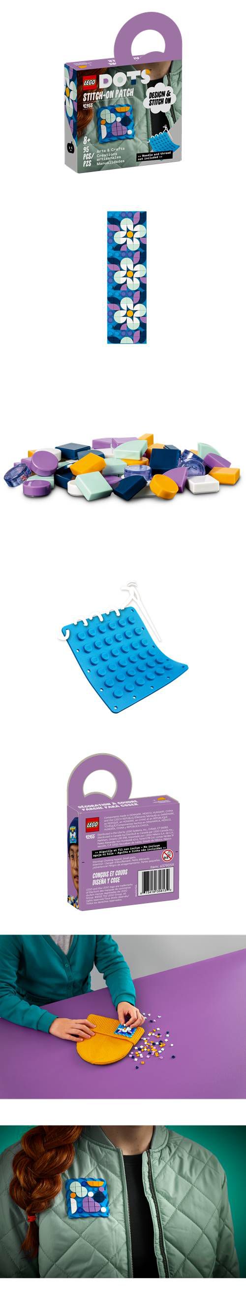 樂高 LEGO - 樂高積木 LEGO《 LT41955》DOTS 系列 - 豆豆創意針縫底板-95pcs