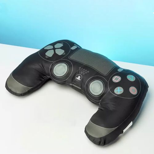 PlayStation PS4 SONY索尼 PS4 DUALSHOC 4 遊戲手把造型抱枕 -黑色