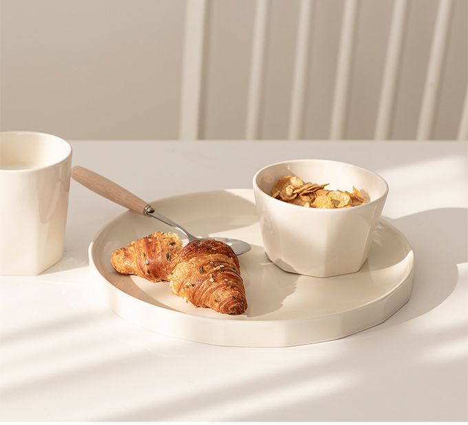 韓國 SSUEIM - RAUM系列陶瓷圓盤25CM