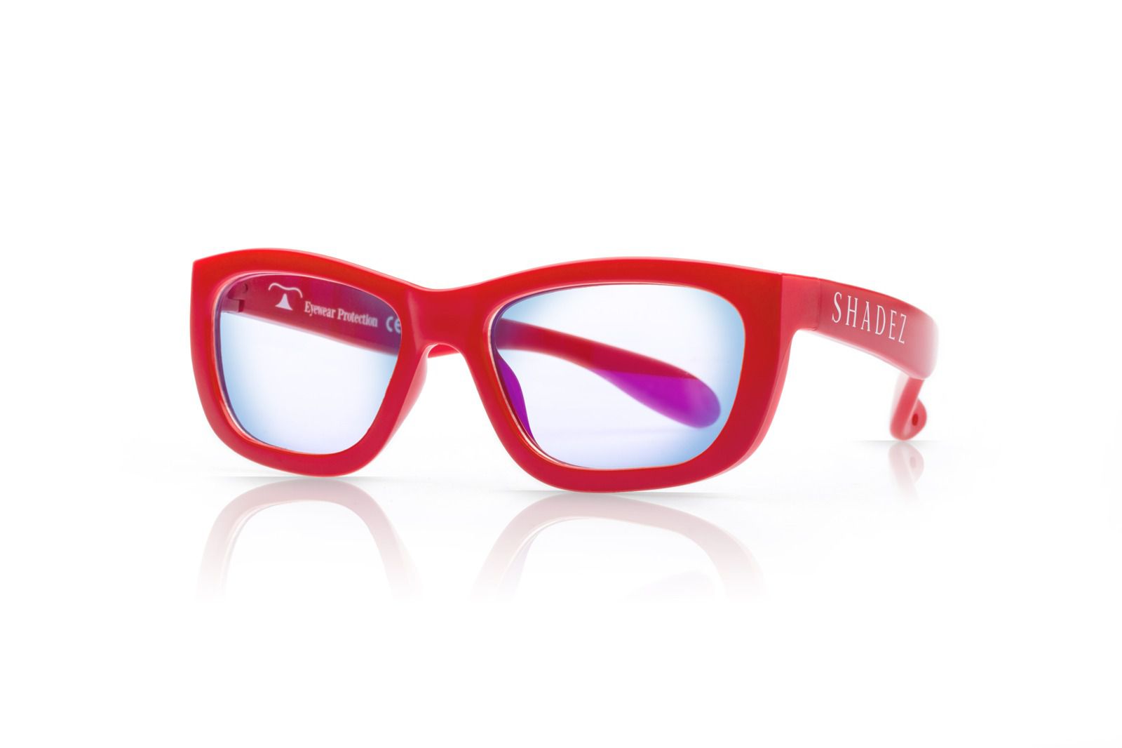 瑞士 SHADEZ - 成人抗藍光眼鏡-熱力紅 (成人16Y+)