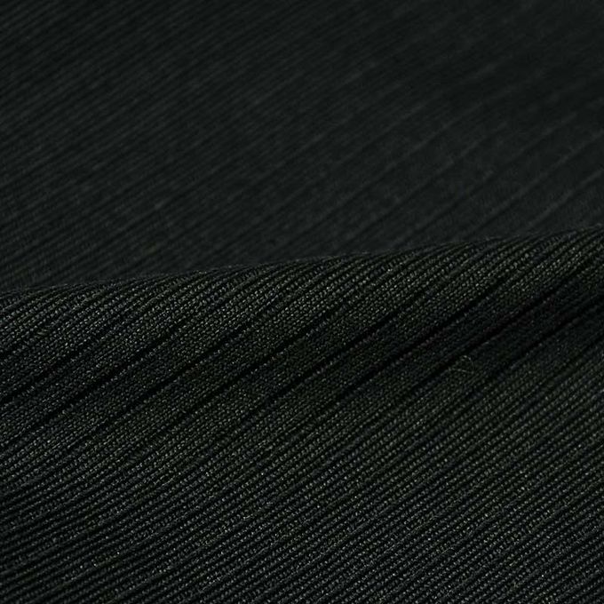 akachan honpo - 腹部交叉設計內褲-羅紋-黑色