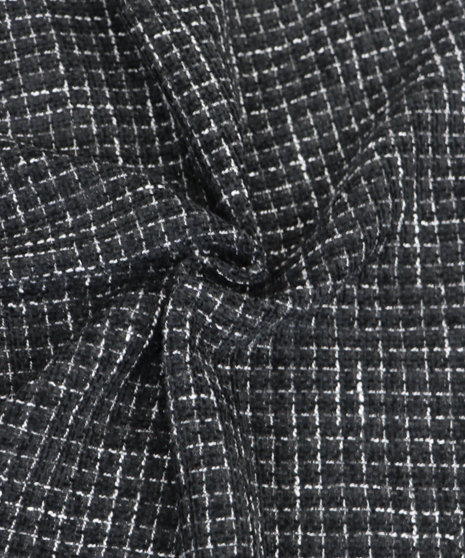 日本 BLUE EAST - 氣質千鳥格紋修身長裙-灰黑