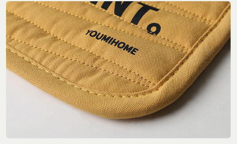 北歐風英文字母隔熱墊-墨綠色