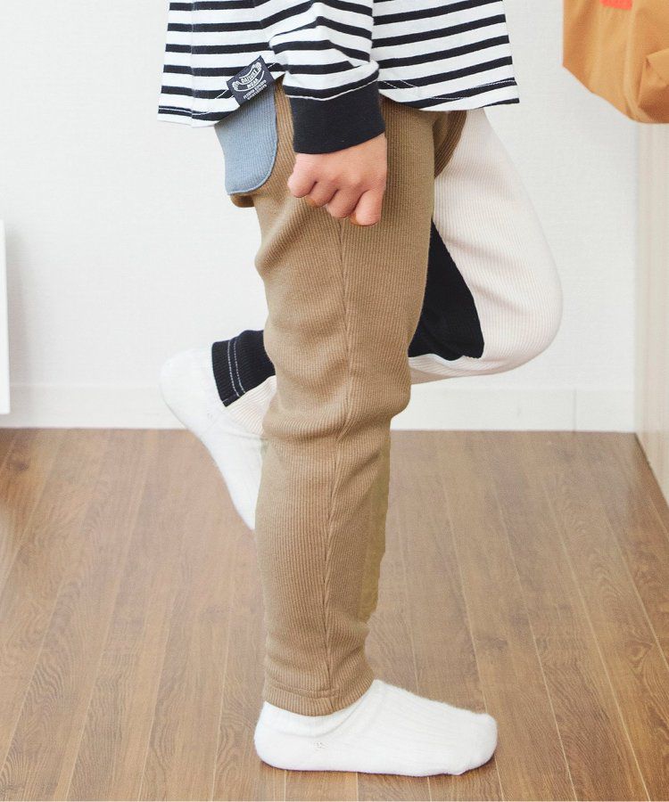 日本 BREEZE - 熱銷款 百搭鬆緊長褲(9分丈)-薄荷綠