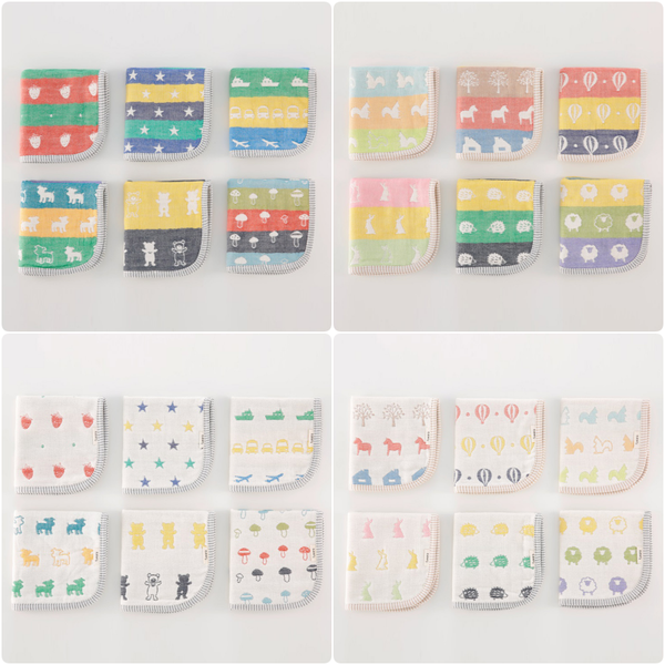 日本原裝認證 ♛ BeBe-Style三河木棉六重紗防踢背心、紗布被、浴巾、毛巾