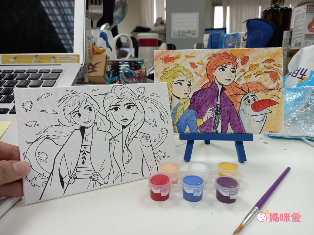 京甫 - 小小油畫家-冰雪奇緣2