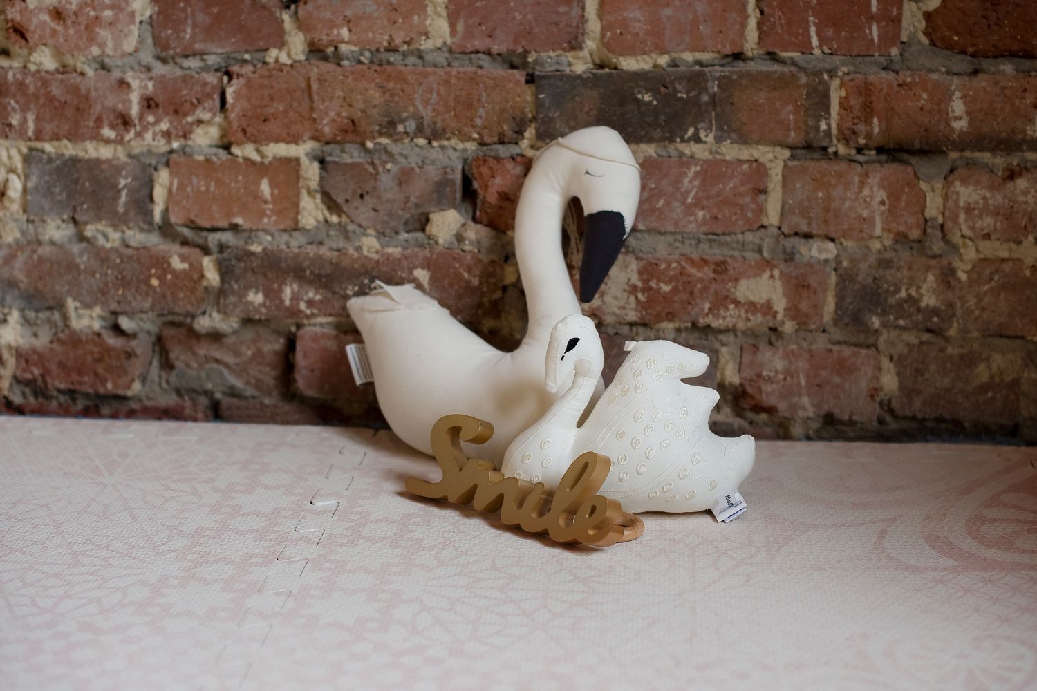 德國 toddlekind - 波斯風系列遊戲地墊-柔和粉-一組6片