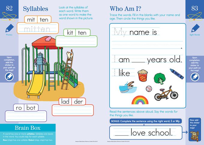 Summer Brain Quest－Between Pre-k and Kindergarten