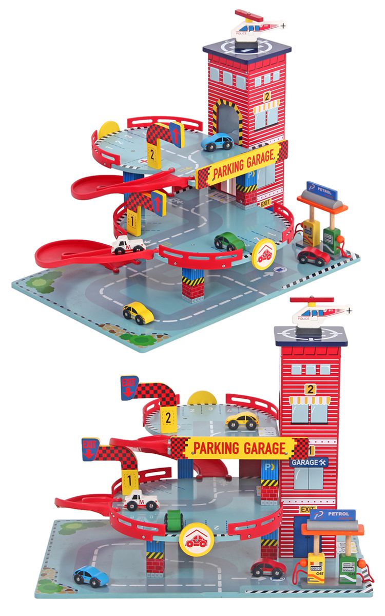 台灣 Mentari - 高樓層迴旋立體停車場(紅)