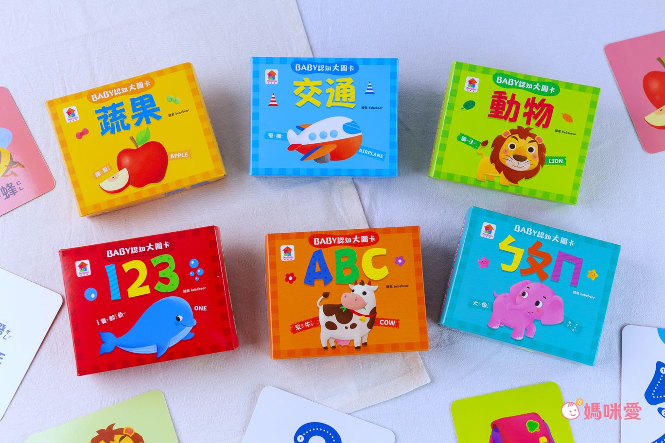 幼兒早教必備！【双美生活】認知大圖卡