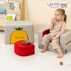 Alzipmat - 韓國蔬菜水果小沙發- 蘋果