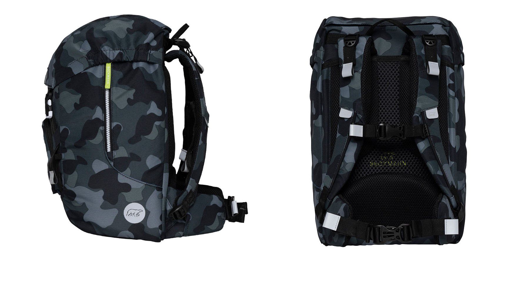 Beckmann - Classic Maxi 護脊書包 28L-酷帥黑恐龍