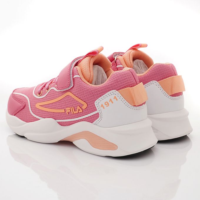 FILA - FILA輕量慢跑運動鞋-3-J812X-515桃(中大童段)-運動鞋-桃