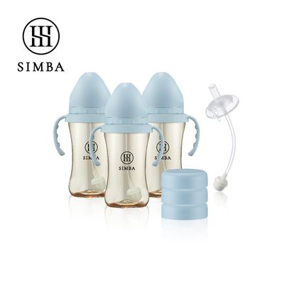 Simba 小獅王辛巴 - 學飲一瓶變三瓶精選組-晨藍