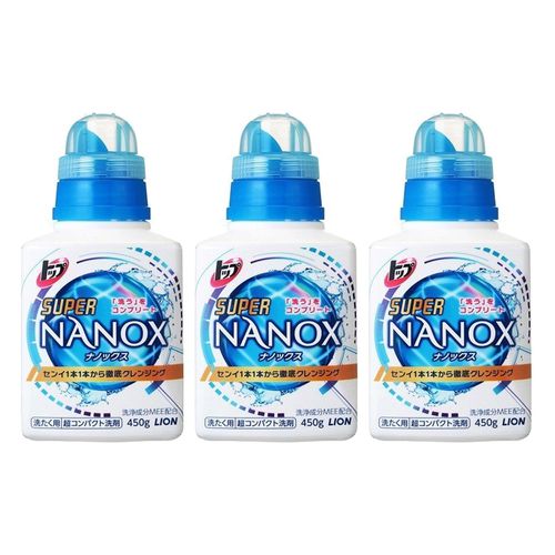 NANOX 奈米樂 超濃縮洗衣精-450g*3