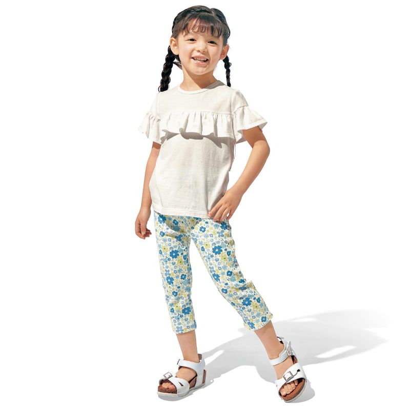 日本千趣會 - GITA 超彈力定番七分褲-亮橘