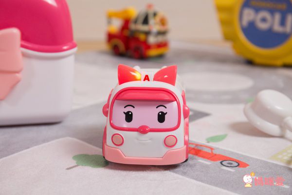 POLI 波力救援小英雄 - LED變形羅伊手提基地