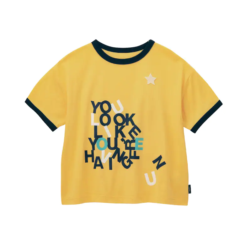 日本千趣會 - GITA 天竺棉印花短T-1492-藍