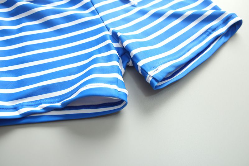 男寶防曬長袖泳裝套裝(附帽子)-大嘴鯊魚-藍色